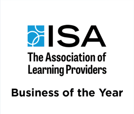 Image of Award logo - ISA- the Association of Learning Providers- named Integrity Solutions their 2022 Business of the Year.